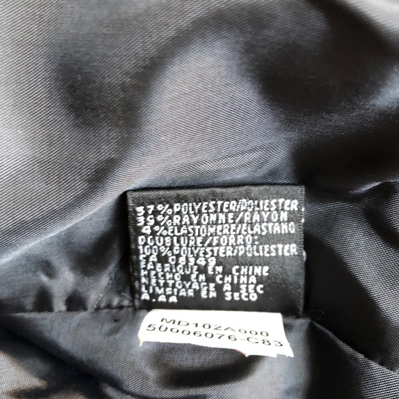 ANNE KLEIN BLACK BLAZER SIZE 2 - Picture 9 of 12